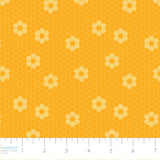Hexie Flowers Collection-Small Stitched Hexies-100% Cotton-Yellow