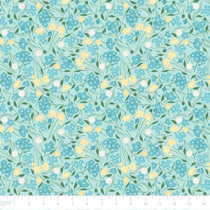 Quilting Bees Collection-Wildflowers-Light Blue-100% Cotton 37230208-03