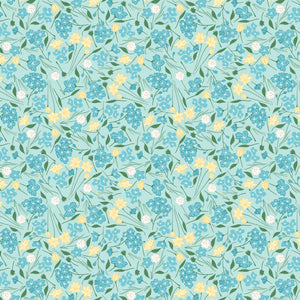 Quilting Bees Collection-Wildflowers-Light Blue-100% Cotton 37230208-03