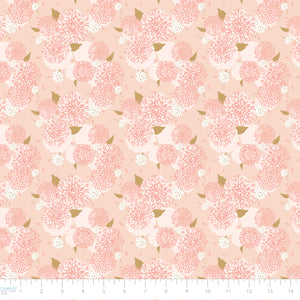 Quilting Bees Collection-Dahlias-Pink-100% Cotton 37230209-02