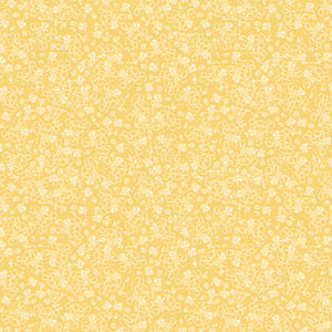 Quilting Bees Collection-Floral Sketches-Yellow-100% Cotton 37230210-04