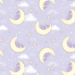 Care Bears Baby Make a Wish Collection-Baby Sweet Dreams Bear-Light Purple-100% Cotton 44011105-01