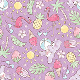 Care Bears Baby I Love Summer Collection-Fun in the Sun-Purple-44011305-01