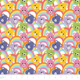 Care Bears Party Time Collection-Head in the Rainbows-Multi-100% Cotton-44011401-01