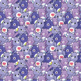 Care Bears Party Time Collection-Purple Bears-Purple-100% Cotton-44011403-01