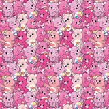 Care Bears Party Time Collection-Pink Bears-Pink-100% Cotton-44011404-01