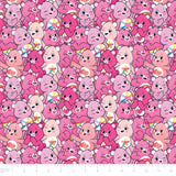 Care Bears Party Time Collection-Pink Bears-Pink-100% Cotton-44011404-01