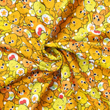 Care Bears Party Time Collection-Yellow Bears-Yellow-100% Cotton-44011405-01