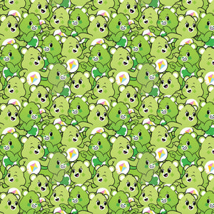Care Bears Party Time Collection-Green Bears-Green-100% Cotton-44011406-01