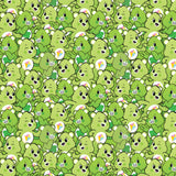 Care Bears Party Time Collection-Green Bears-Green-100% Cotton-44011406-01
