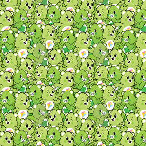 Care Bears Party Time Collection-Green Bears-Green-100% Cotton-44011406-01