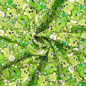 Care Bears Party Time Collection-Green Bears-Green-100% Cotton-44011406-01
