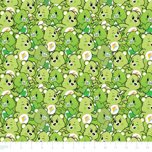 Care Bears Party Time Collection-Green Bears-Green-100% Cotton-44011406-01