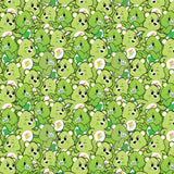 Care Bears Party Time Collection-Green Bears-Green-100% Cotton-44011406-01