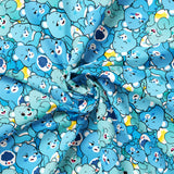 Care Bears Party Time Collection-Blue Bears-Blue-100% Cotton-44011407-01