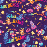 Collection Calinours Halloween-Calinours Effrayants-Mauve-100% Coton-44011701-01