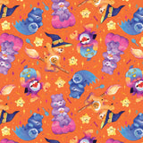 Collection Calinours Halloween-Effrayant et Mignon-Orange-100% Coton-44011702-02
