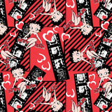 Betty Boop - Betty Boop Filmstrip - Fat Quarter Single - Multi - Cotton
