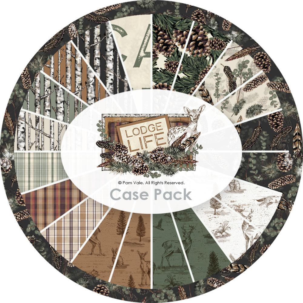 Lodge Life Collection Super Stack Case Pack (210 Yards)-100% Cotton-Multi-49230307SSCASE