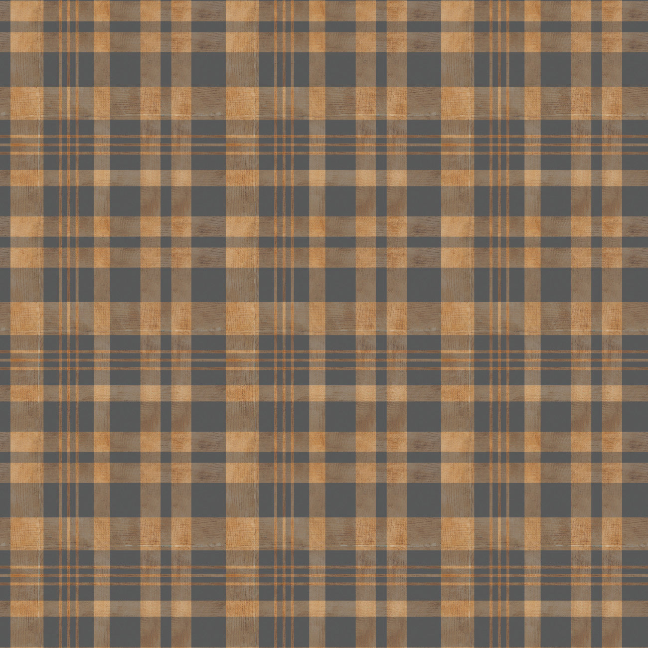 Crafted Cabin Collection-Cabin Plaid-Grey-Quilting Fabrics-49240105-02