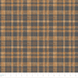 Crafted Cabin Collection-Cabin Plaid-Grey-Quilting Fabrics-49240105-02