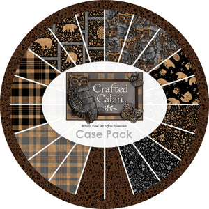 Crafted Cabin Collection Case Pack (80 Yards)-Multi-Quilting Fabrics-49240105CASE