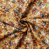 Fun on Tap Collection-Maple Syrup-Amber-Quilting Fabrics-49240203-01