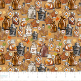 Fun on Tap Collection-Maple Syrup-Amber-Quilting Fabrics-49240203-01