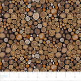 Fun on Tap Collection-Wood Pile-Black-Quilting Fabrics-49240205-01