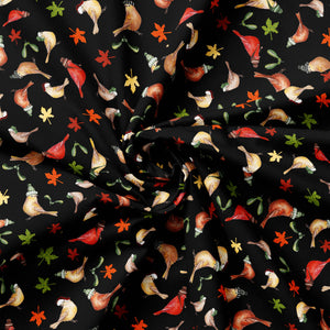 Fun on Tap Collection-Sugarmakers Tossed-Black-Quilting Fabrics-49240206-03