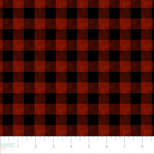 Fun on Tap Collection-Sugarmaker Plaid-Red-Quilting Fabrics-49240208-01