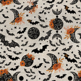 Wicked Garden Collection-Haunted Nights-Cream-100% Cotton-49240302-01