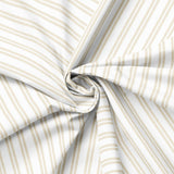 Secret Garden Collection-Stripes-Beige-100% Cotton-49240506-01