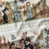 Collection Secret Garden-Panneau Compagnons de Jardin-Multi-100% Coton-49240507P-01