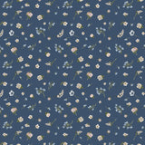 Tea and Poetry Collection-Scattered Florals-Navy-49240604-02