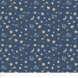 Tea and Poetry Collection-Scattered Florals-Navy-49240604-02