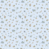 Tea and Poetry Collection-Scattered Florals-Light Blue-49240604-03