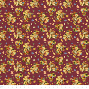 Pumpkin Patch Keeper Collection-Friendly Scarecrows-Burgundy-100% Cotton-49250103-01