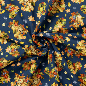 Pumpkin Patch Keeper Collection-Friendly Scarecrows-Navy-100% Cotton-49250103-02