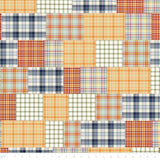 Pumpkin Patch Keeper Collection-Patchwork Plaid-Multi-100% Cotton-49250104-01