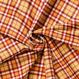 Pumpkin Patch Keeper Collection-Harvest Plaid-Orange-100% Cotton-49250105-01