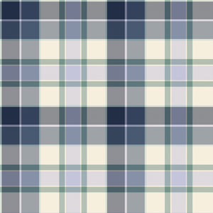 Pumpkin Patch Keeper Collection-Autumnal Plaid-Navy-100% Cotton-49250106-01