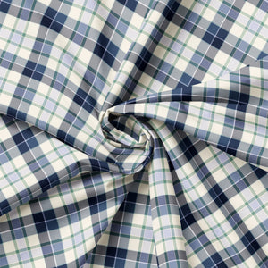 Pumpkin Patch Keeper Collection-Autumnal Plaid-Navy-100% Cotton-49250106-01