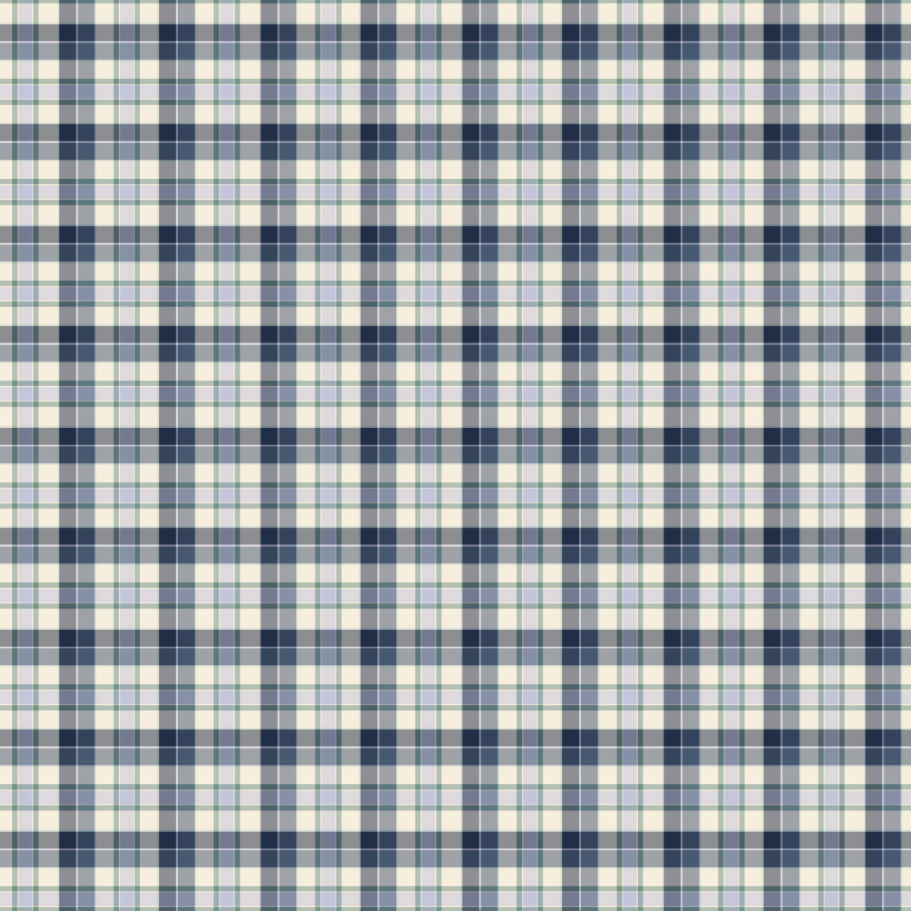 Pumpkin Patch Keeper Collection-Autumnal Plaid-Navy-100% Cotton-49250106-01