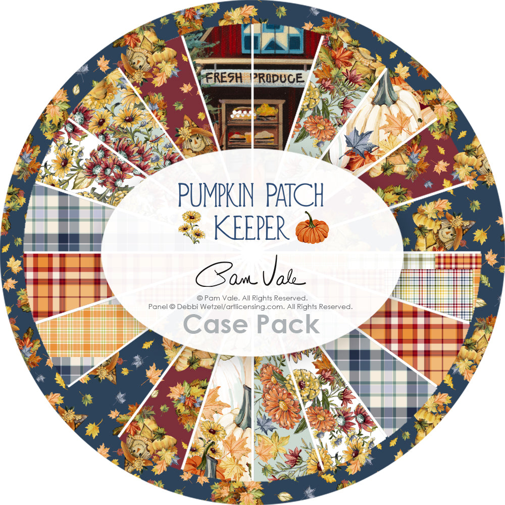 Pumpkin Patch Keeper Collection Super Stack Case Pack (120 Yards)-Multi-100% Cotton-49250106SSCASE