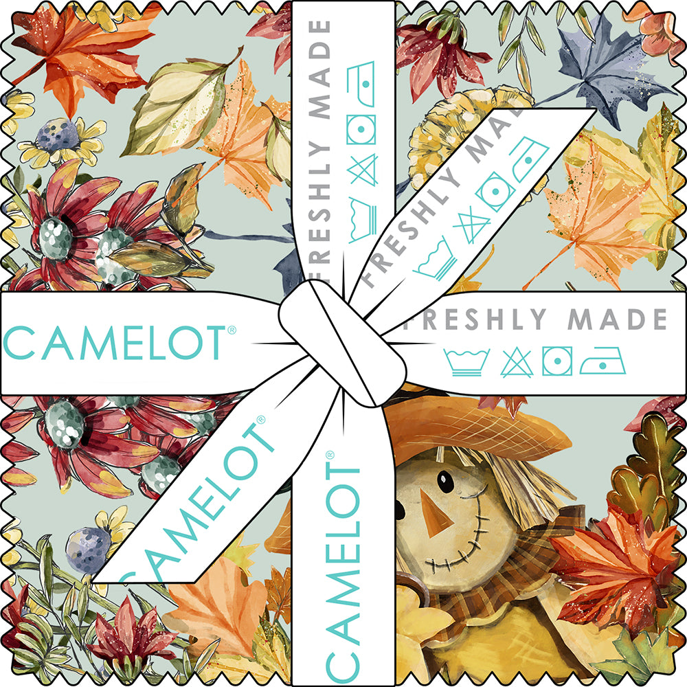 Pumpkin Patch Keeper Collection 5" Charms (42 pieces)-Multi-100% Cotton-49250106CHA