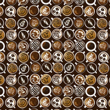The Golden Roast Collection-Coffee Art-Quilting Cotton-Brown-49250402-01