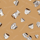 The Golden Roast Collection-Order Up-Quilting Cotton- Tan -49250404-01