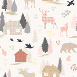 Collection Chalet Sugar Pine-Chalet Sugar Pine-Blanc-100% Cotton-49260102-01