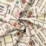Collection Chalet Sugar Pine-Cadres Rustiques et Charmants-Crème-100% Coton-49260103-01
